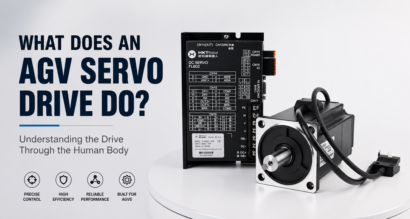 What Does an AGV Servo Drive Do? Understanding the Drive Through the Human Body