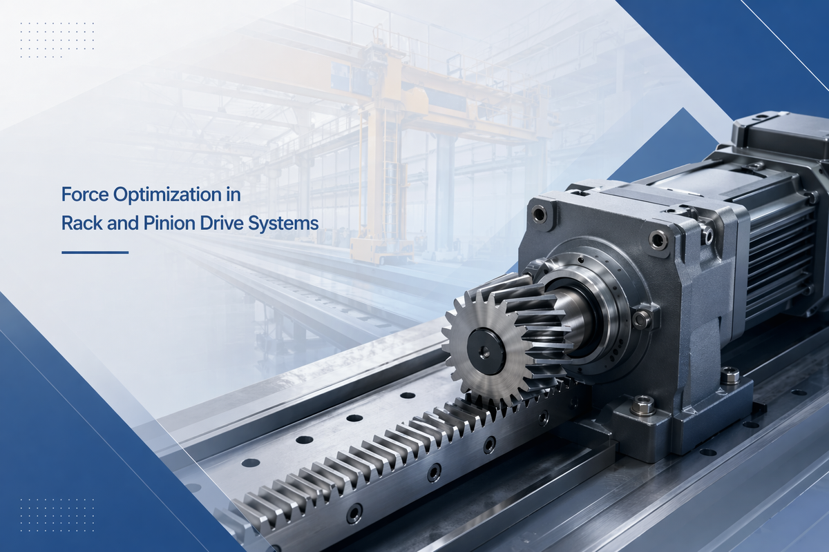 Rack and Pinion Drive Optimization with Planetary Gearbox – AGV Motor