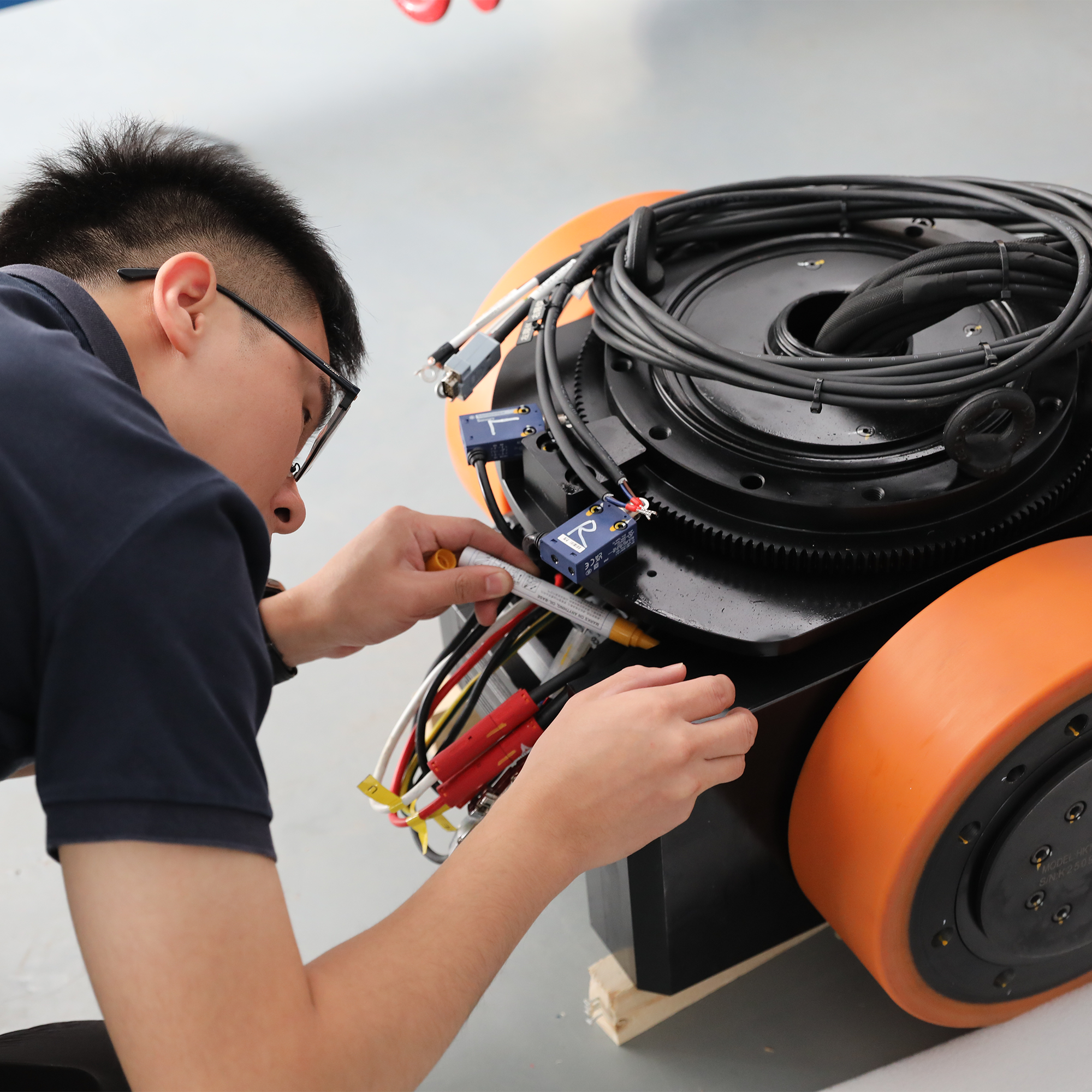 Heavy duty differential wheel module-2