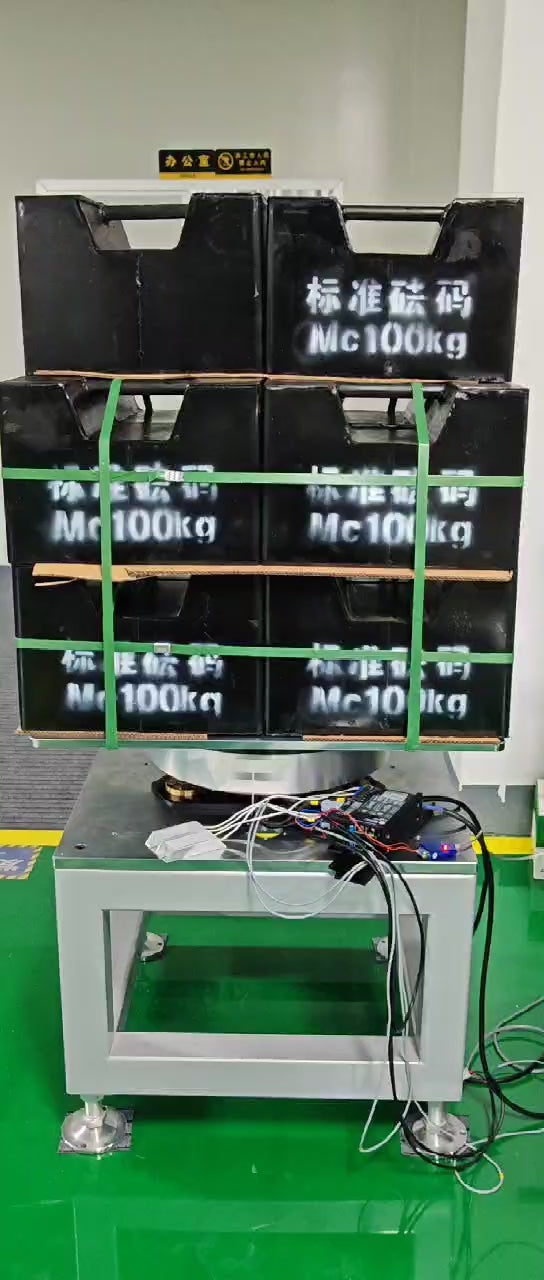 Load 500kg-1000kg AGV Lifting & Rotating Mechanism Testing Video